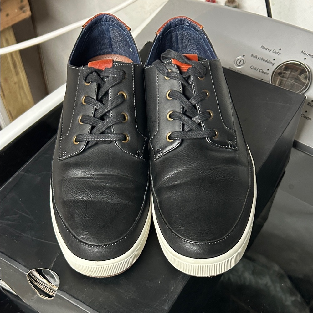ALDO Black Leather Poretta Men's Shoes